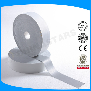 high quality high visibility silver reflective fabric glass bead